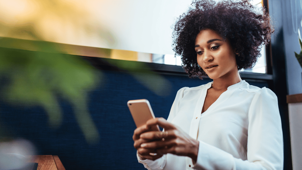 Écrire une légende sur Instagram